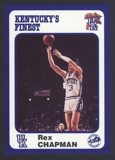 Kentucky's Finest #144: Rex Chapman (1986-1988), front