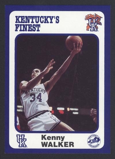 Kentucky's Finest #147: Kenny Walker (1982-1986), front