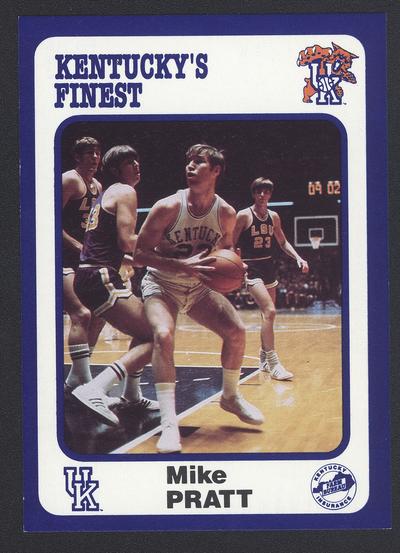 Kentucky's Finest #150: Mike Pratt (1966-1970), front