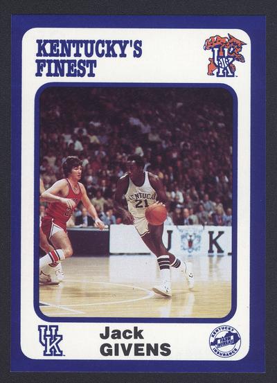 Kentucky's Finest #159: Jack Givens (1974-1978), front