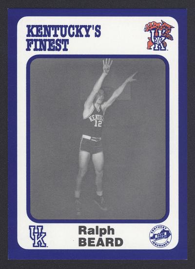 Kentucky's Finest #161: Ralph Beard (1945-1949), front