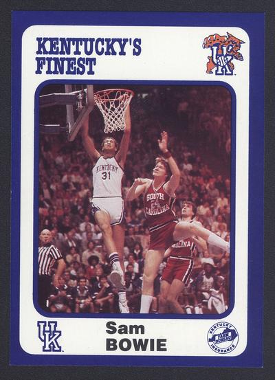 Kentucky's Finest #165: Sam Bowie (1979-1984), front