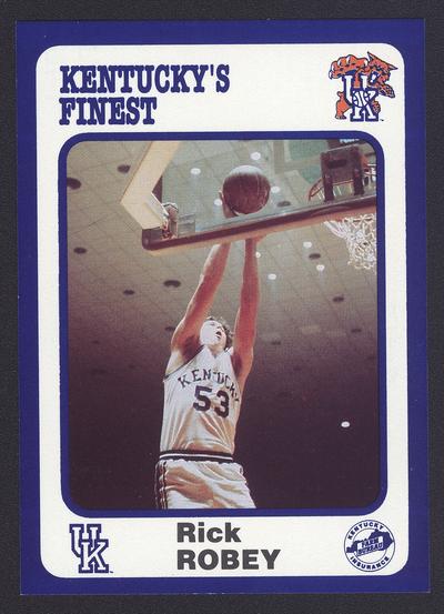 Kentucky's Finest #167: Rick Robey (1974-1978), front