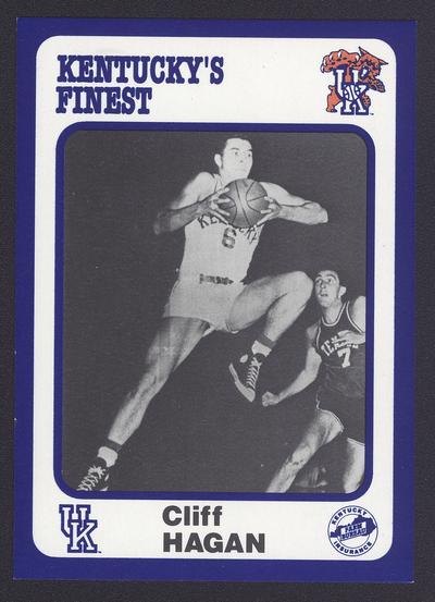 Kentucky's Finest #181: Cliff Hagan (1950-1954), front