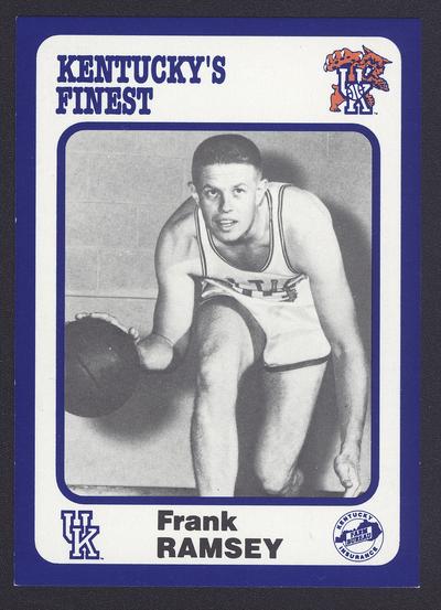 Kentucky's Finest #199: Frank Ramsey (1950-1954), front