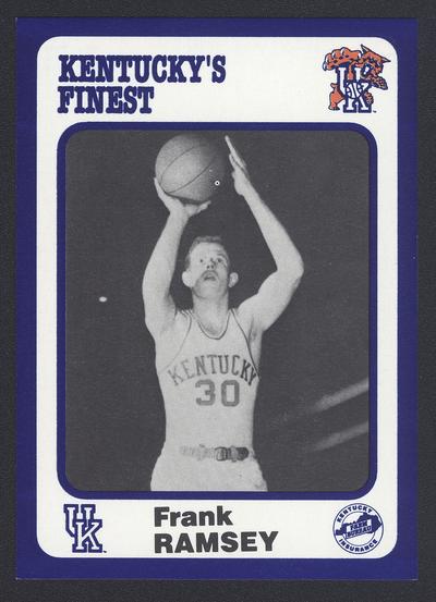 Kentucky's Finest #212: Frank Ramsey (1949-1954), front