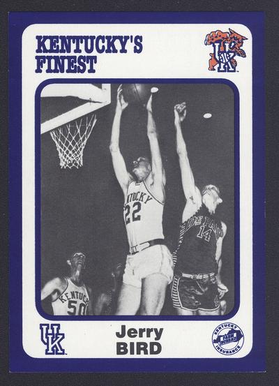 Kentucky's Finest #225: Jerry Bird (1952-1956), front