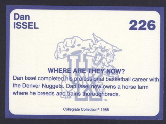 Kentucky's Finest #226: Dan Issel (1969-1970), back