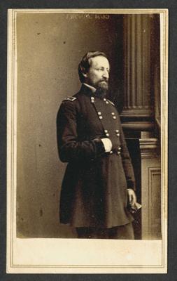 Brigadier General William Starke Rosecrans (1819-1898), U.S.A.,                              Old Rosy.                              Gen. Rosecrans noted on back photo