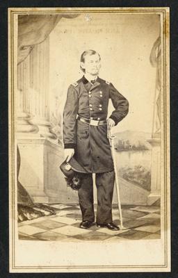 Major General Franz Sigel (1824-1902), U.S.A.                              Gen. Sigel noted on back photo