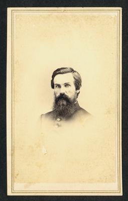 Commander David Dixon Porter (1813-1891), U.S.A.                              Rev. Mr. Porter noted on album page
