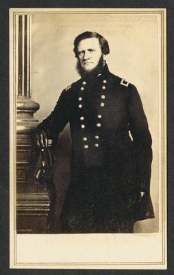 General George Washington Morgan (1820-1893), U.S.A.                              George W. Morgan noted on back photo