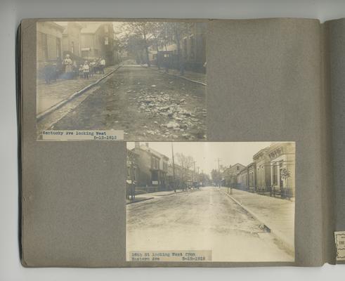 First image: Kentucky Ave looking West // Second image: 16th St looking West from Eastern Ave Newport, Kentucky