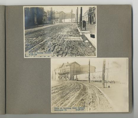 First image: Pike & Hermes Street // Second image: Pike St looking west toward Montague St Newport, Kentucky