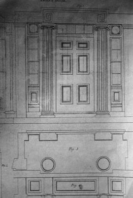 Design for Front Room - Note on slide: Edward Shaw / Civil Architecture Plate