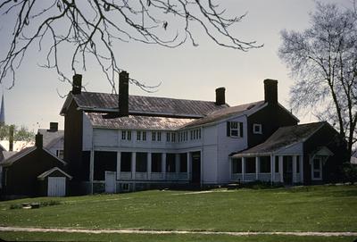Taylor House (Mansion Museum) - Note on slide: Rear