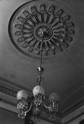 Ward Hall - Note on slide: Parlor chandelier