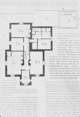 Sunnyside - Note on slide: Second floor plan