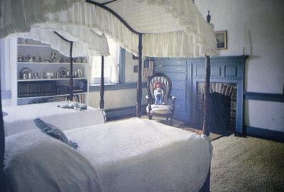 Hurricane Hall - Note on slide: Bedroom. Southern Accents, Spring 1982