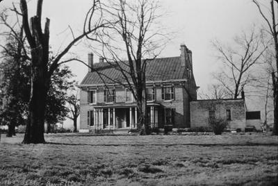 Locust Grove - Note on slide: North front