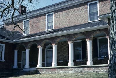 Clay Hill (Magoffin-Thompson House) - Note on slide: Rear gallery
