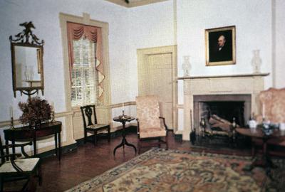 Liberty Hall - Note on slide: Drawing room south east room. Brochure