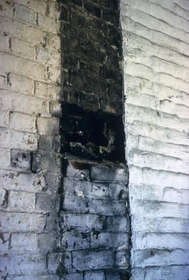 Liberty Hall - Note on slide: Springing of arch rear wall