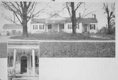 Laucclse - Note on slide: Georgetown Pike near Lexington. Simpson / Bluegrass Houses and their Traditions