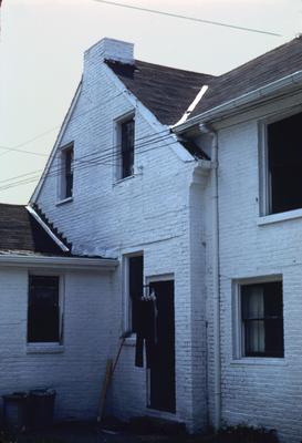 House on Fourth Street - Note on slide: Rear