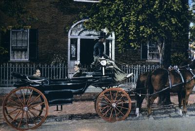 John Wesley Hunt House (Hunt - Morgan House) - Note on slide: Post card