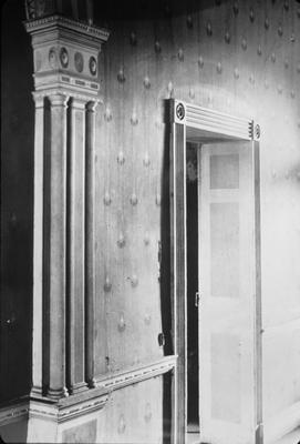 Mount Airy (A. Muldrow House) - Note on slide: Hall woodwork