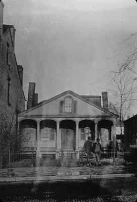 William Warren House - Note on slide: East Main Street. Photo from Staples collection