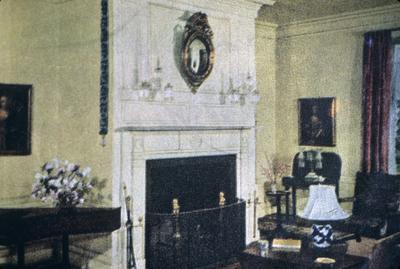 Mulberry - Note on slide: Parlor. Photo by Ball Joyce. Ladies Home Journal