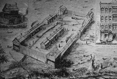 Fort at Lexington - Note on slide: History of Lexington