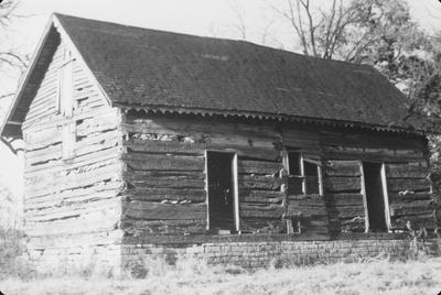 Saddlebag Cabin - Note on slide: Photo by Howard Gregory