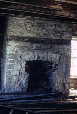 Ambrose Burton House - Note on slide: Main fireplace