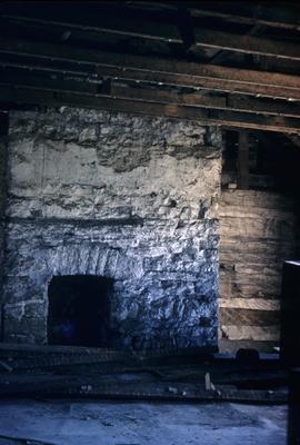 Ambrose Burton House - Note on slide: Upstairs fireplace