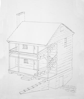 Sam Hutton Log House