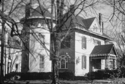 Frank D. Scorrel House - Note on slide: 417 Fayette Road