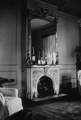 Lyndhurst - Note on slide: Parlor Fireplace