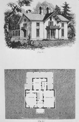 Design V Constructed in Wood - Note on slide: Downing / Cottage Residences