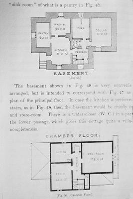 A Swiss Cottage Design - Note on slide: Design X. Floor plans