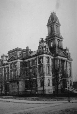 Bourbon County Court House - Note on slide: Artworks of the Bluegrass 1898