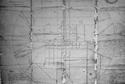 Plan of Lexington 1830s