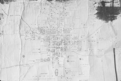 Harrodsburg Map - Note on slide: D.G. Beers Co., Philadelphia
