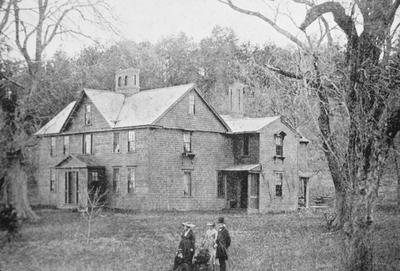Orchard House (Alcott Home) - Note on slide: C.E. Sears / Bronson Alcott's Fruitlands