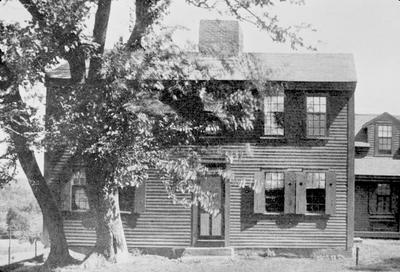 House at Fruitlands - Note on slide: C.E. Sears / Bronson Alcott's Fruitlands