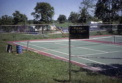Tennis Courts behind Harrodsburg High School