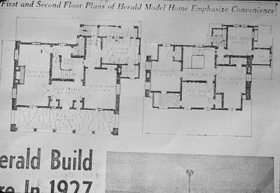 Lexington Herald Model Home - Note on slide: Floor plans. Lexington Herald Leader