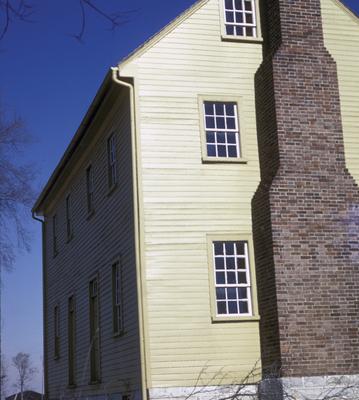 Family House From South - Note on slide: Exterior View of House and Chimney